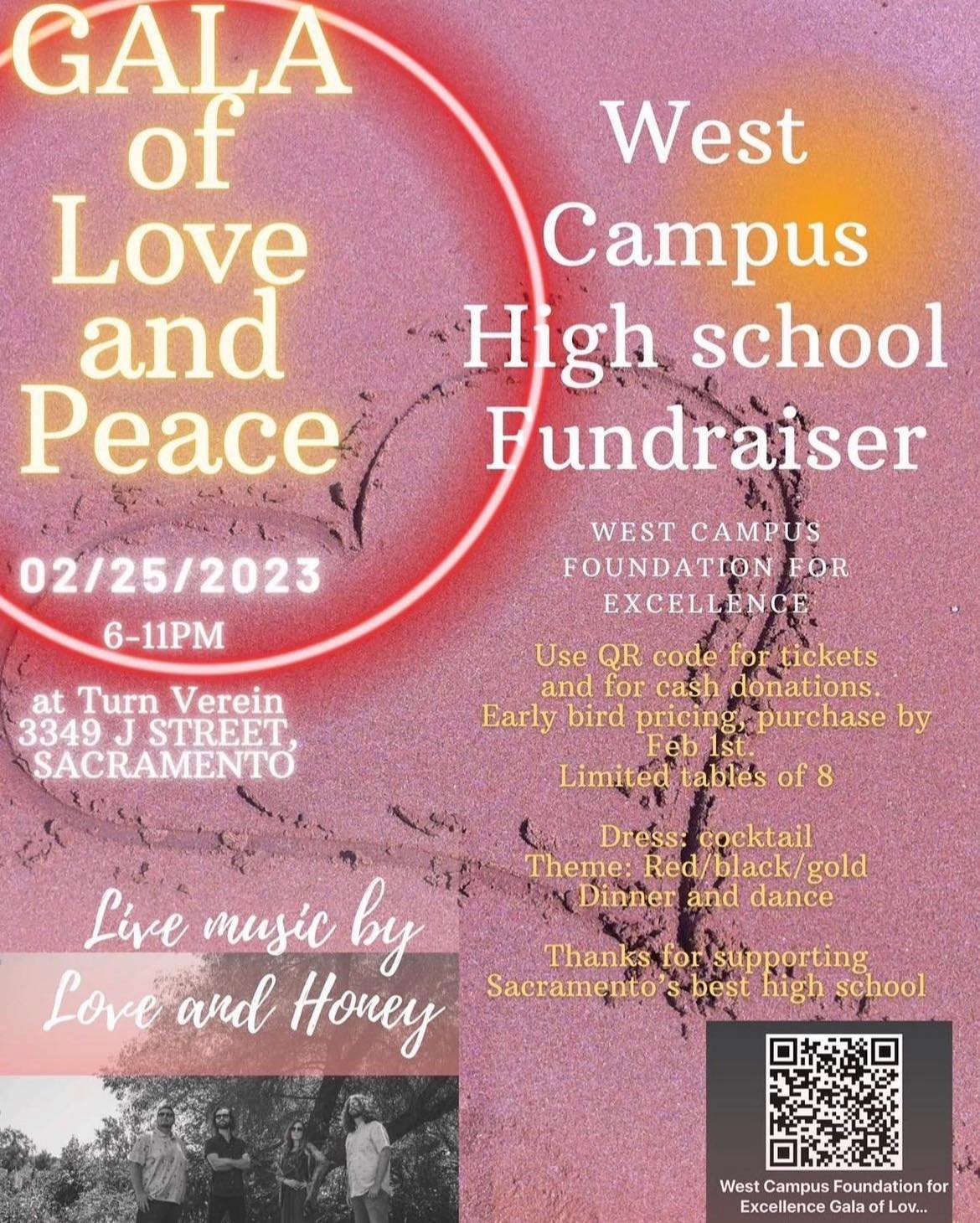 Gala of Love and Peace in East Sacramento